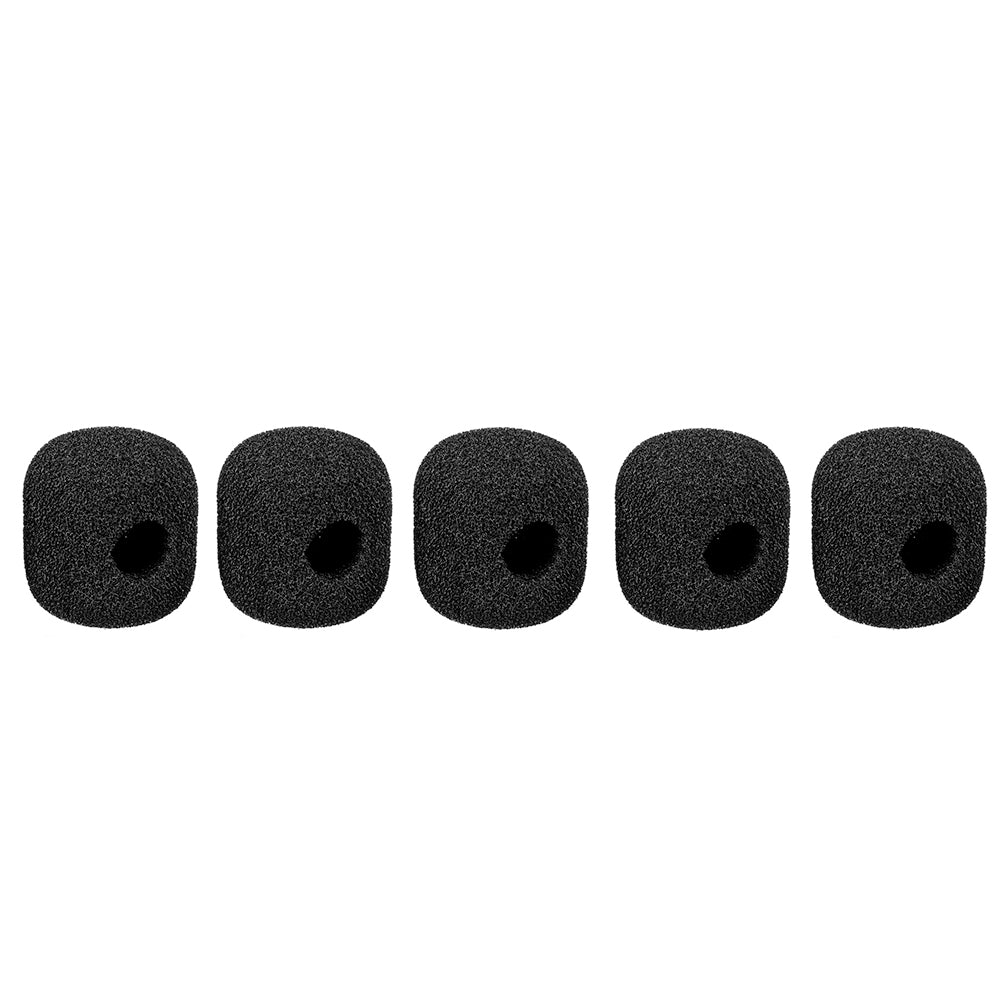 Cylindrical Black Foam Windscreens Shure SM31-FH and PGA31 Microphones ...