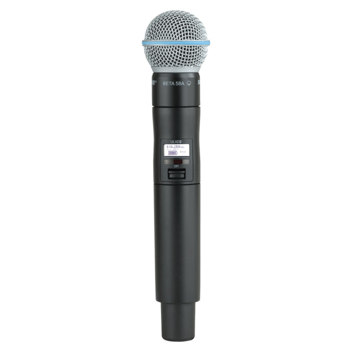 Shure ULX-D Handheld Transmitter BETA 58A Microphone — AV Now