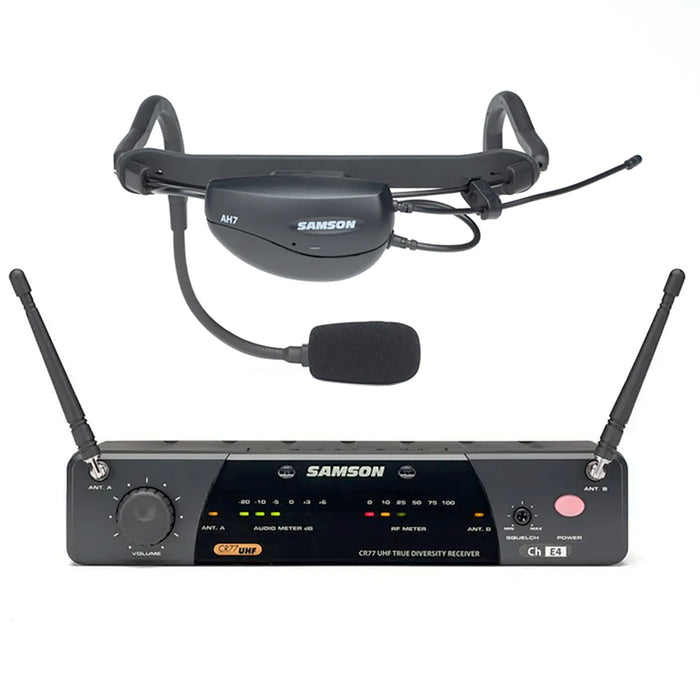 Samson Airline 77 with QE Fitness Headset Microphone AH7 - SW7A7SQE