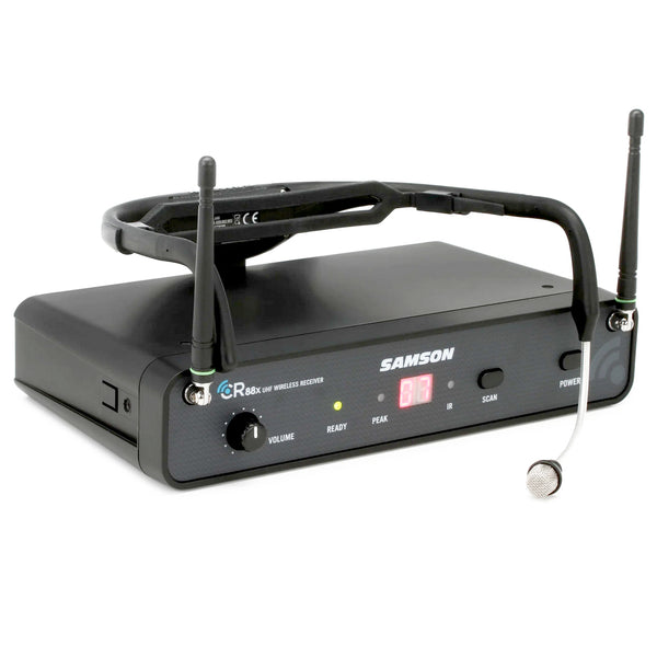 Samson AirLine 88x with AH8 Fitness Headset UHF Wireless