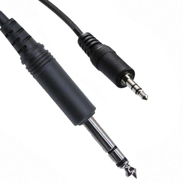 Six Foot AUX audio cable TRS (1/4) Stereo male to 1/8 Stereo