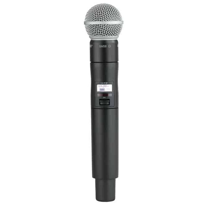 Wireless　Fitness　AV　Microphone　ULX　Now　Handheld　—　Transmitter　SM58　with　Shure　Sound